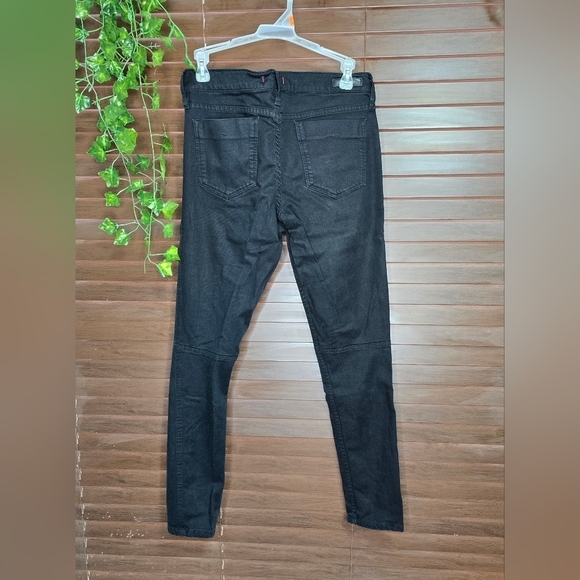Sanctuary "Ace Utility" Black Skinny Mid/Hi Rise Stretch Womens Jeans Size 28 - Picture 2 of 12